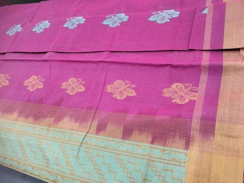 BLOUSE BLOCK PRINTED COTTON SAREES SALEM